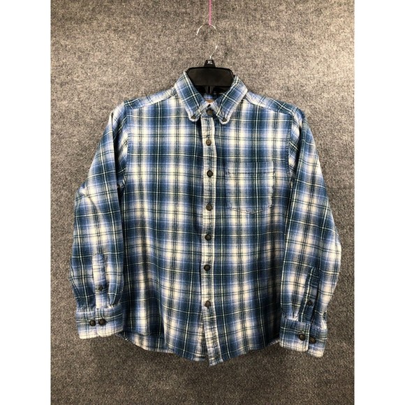 CLEARWATER OUTFITTERS Shirt Boys Size M Blue Pocket Long Sleeve SEE MEASUREMENTS - Picture 2 of 13
